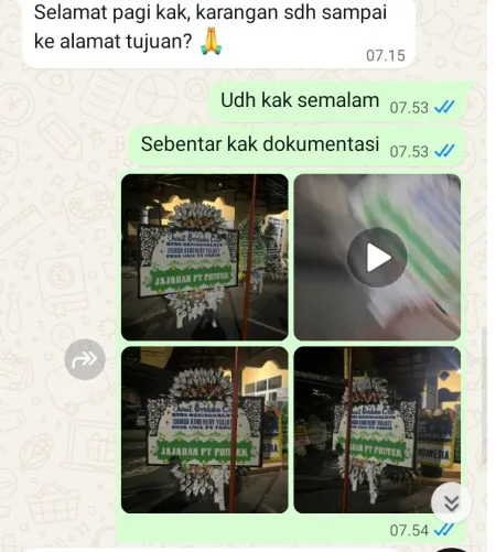 Pengiriman Papan Bunga Selamat Pakansari Bogor