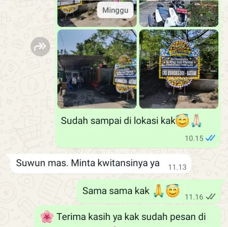 Pengiriman Papan Bunga Duka Pakansari Bogor