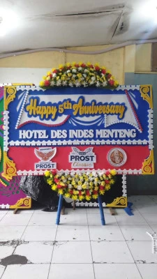 Papan Bunga di Pakansari Bogor